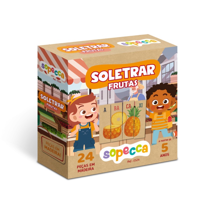 Soletrar Frutas